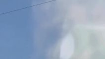Il diavolo di sabbia ripreso a Foggia: "Mai vista una cosa simile"