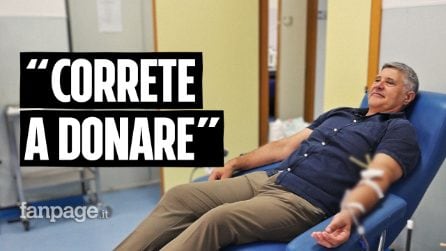 Emergenza sangue, i donatori: "Correte a donare, basta un po' di coraggio per salvare tante vite"