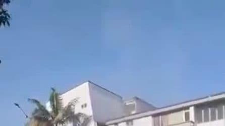 Terremoto in Colombia: il momento della scossa