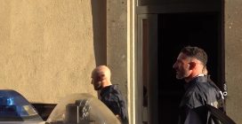 Lavitola lascia la caserma dei Carabinieri per andare a Rebibbia