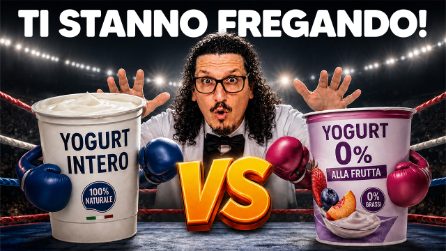 Non comprare lo Yogurt 0% Grassi prima di aver visto questo video!