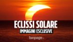 L'eclissi di Sole oscura i cieli d'Italia: il video dalle Grotte di Nerone