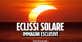 L'eclissi di Sole oscura i cieli d'Italia: il video dalle Grotte di Nerone