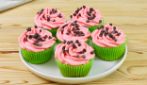 WATERMELON CUPCAKES: the perfect dessert to serve at a summer party!