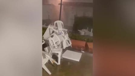 Maltempo, in Toscana allagamenti e alberi caduti a causa di pioggia e fulmini