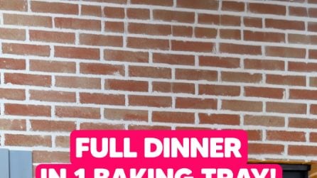FULL DINNER in just 1 BAKING TRAY!