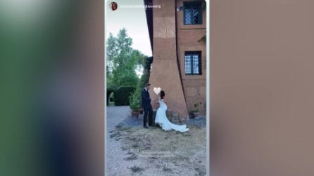 Flavio Ferro ha sposato Alessia Marone, la lettera di Tiziano Ferro commuove gli sposi