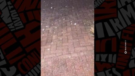 Temporali e grandine in Lombardia, nel Bergamasco "chicchi grandi come pesche"