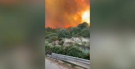 Vasto incendio in Sardegna: oltre 100 persone evacuate ad Arzana