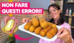 CROCCHETTE DI PATATE: i TRUCCHI per non farle APRIRE in cottura e averle super DORATE