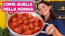POLPETTE al SUGO come quelle DELLA NONNA, sempre MORBIDE e MAI SECCHE