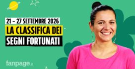 I segni più fortunati nell'oroscopo della settimana dal 21 al 27 settembre 2026, la classifica
