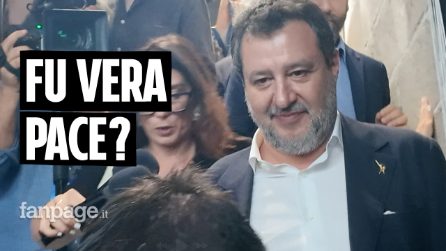 A casa di Salvini, la Lega sigla 'la pace di Pontida'. Ma il segretario avverte: "Il leader sono io"
