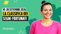 I segni più fortunati nell'oroscopo della settimana dal 14 al 20 settembre 2026, la classifica