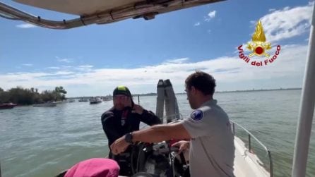 Terzo giorno di ricerche per la donna dispersa in laguna a Venezia