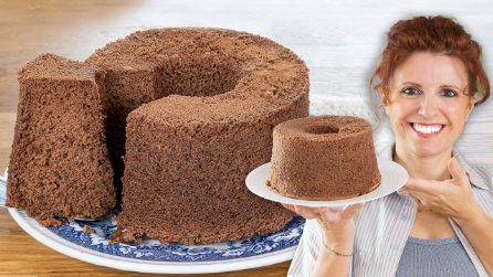 CHIFFON CAKE AL CIOCCOLATO: altro soffice e leggero come una nuvola!
