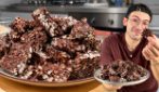 BARRETTE DI RISO SOFFIATO E CIOCCOLATO: lo snack croccante facilissimo da fare!