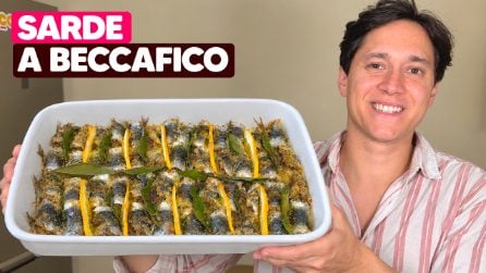 Sarde a beccafico: La ricetta originale