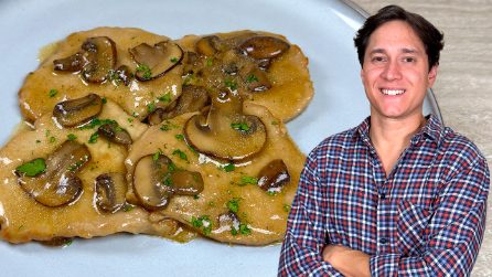 Scaloppine ai funghi: Cremose e saporite!