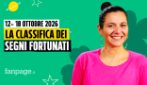 I segni più fortunati nell'oroscopo della settimana dal 12 al 18 ottobre 2026, la classifica