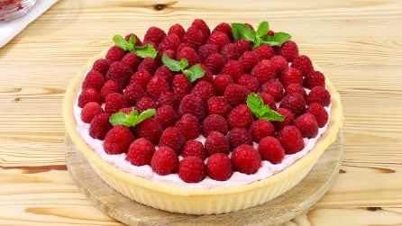 CROSTATA AI LAMPONI: facile e cremosa, la ricetta perfetta e infallibile!