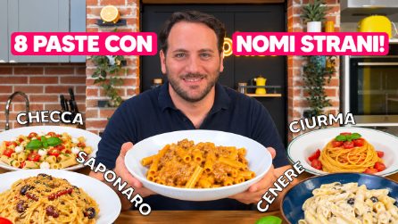 8 PASTE con nomi STRANI! Sono tutte FACILI e BUONISSIME!