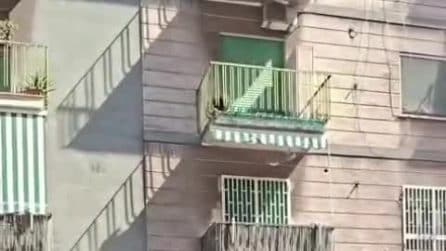 Incendio alla pizzeria di via Cilea al Vomero
