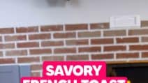 SAVORY FRENCH TOAST: a TASTY and CHEESY idea to LEVEL UP your sandwich!