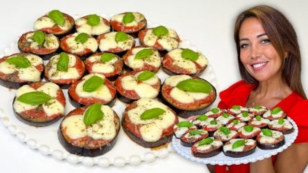 PIZZETTE DI MELANZANE: la ricetta veloce e sfiziosa da fare al forno!