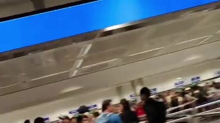 Code e disordini all'aeroporto di Milano Malpensa: il video