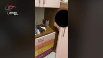Latitante dei Mazzarella trovato nell'armadio a Forcella, esce e stringe la mano ai carabinieri
