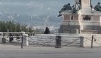 Trovata bombola di gas sotto il David a piazzale Michelangelo a Firenze