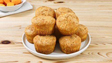 MUFFIN ALLA ZUCCA DOLCI: soffici e profumati!