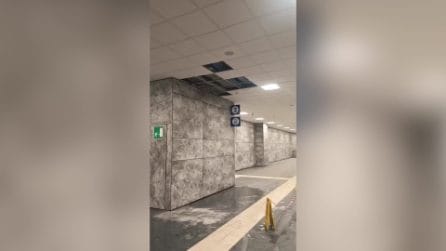 La nuova stazione di Casalnuovo è chiusa: inaugurata 3 settimane fa, è allagata