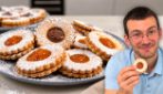 BISCOTTI OCCHI DI BUE: i classici frollini golosi e facili da fare!