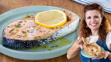 SALMONE AL CARTOCCIO: il secondo piatto leggero, facile e molto succoso!