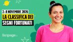 I segni più fortunati nell'oroscopo della settimana dal 2 all'8 novembre 2026, la classifica